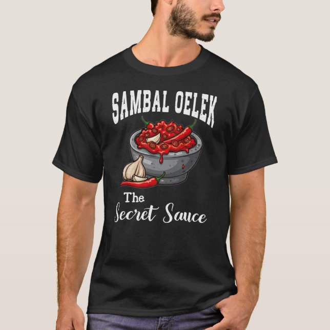 Camiseta Sambal Oelek O Molho Secreto (Frente)