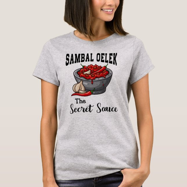 Camiseta Sambal Oelek O Molho Secreto 2 (Frente)
