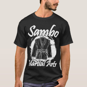 Camiseta Sambo luta artes marciais Rússia marcial