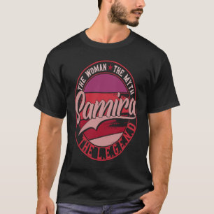 Camiseta Samira, a Senhora do Mito, a Lenda