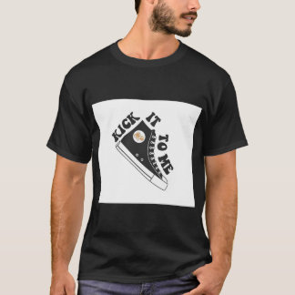 Camiseta Sammy Rae Me Chute Para Preto; Pá Do Rato Branco