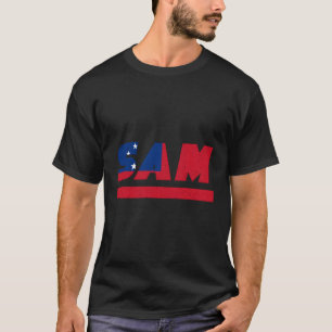 Camiseta Samoa com bandeira