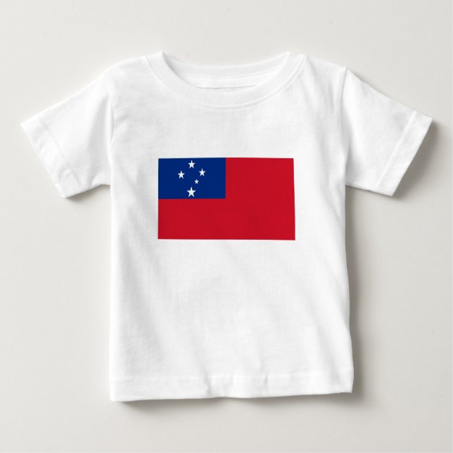 Camiseta Samoa Flag (Frente)
