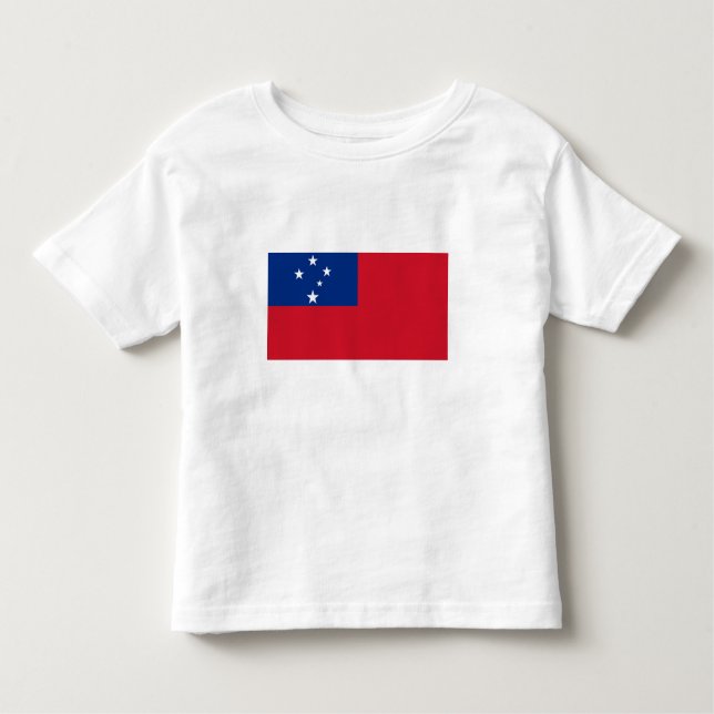 Camiseta Samoa Flag (Frente)