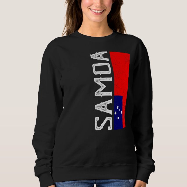 Camiseta Samoa Heritage Pride Apoio a Bandeira Samoa (Frente)