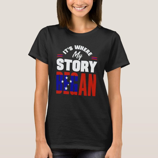 Camiseta Samoa Samoan Samoa Flag Its Where My Story Began (Frente)
