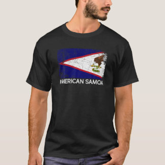 Camiseta Samoan Flag T Shirt Vintage Feito Em Samoa America