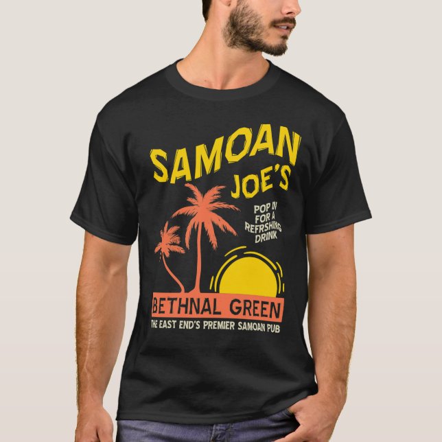 Camiseta Samoan Joes Lock Stock And Two Smoking Barrels Ess (Frente)