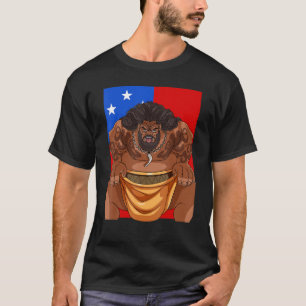Camiseta Samoan Pride Polinésia Haka Dance Samoa Flag