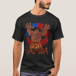 Camiseta Samoan Pride Samoa Sinalizador Polinésia Cultura H