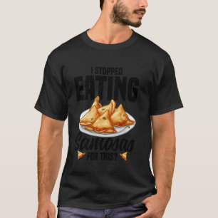 Camiseta Samosas Comida Indiana Amante de Comida Indiana Fa