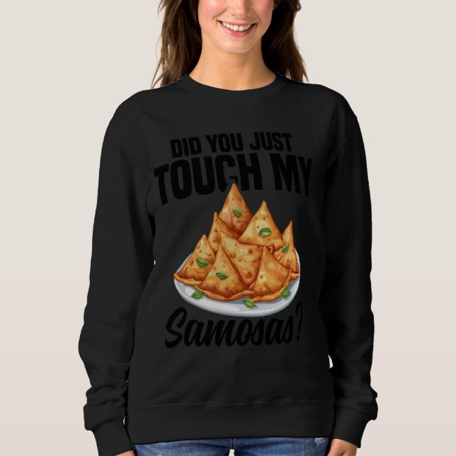 Camiseta Samosas Fazer Comida indiano Vegan Frozen Samosas (Frente)