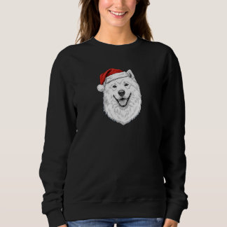 Camiseta Samoyed Christmas Sweatshirt–Custom Name Dog Gift