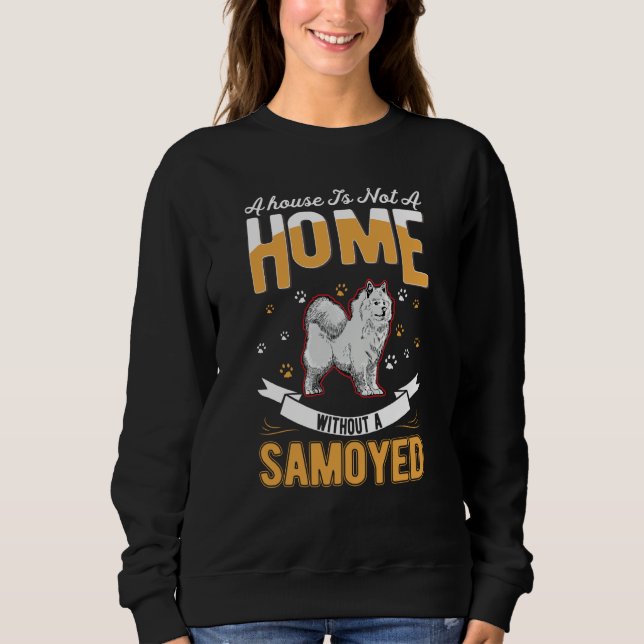 Camiseta Samoyed Home Samoyed (Frente)