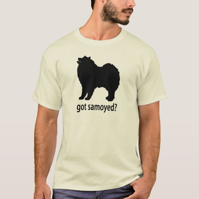 Camiseta Samoyed obtido (Frente)