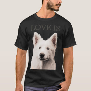 Camiseta Samoyed  Women Men Kids Dog Mom Dad Love Pet Gift 