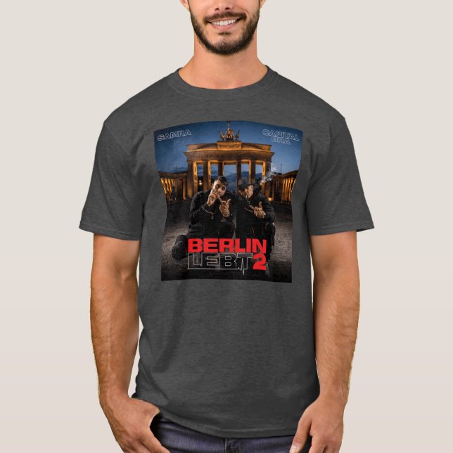 Camiseta Samra Berlin lebt 2 álbum 2019 (Frente)