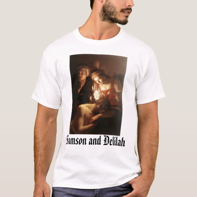 Camiseta Samson e Delilah (Frente)