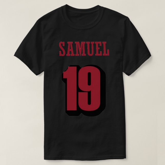CAMISETA SAMUEL DEEBO 19 (Frente do Design)
