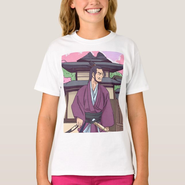 Camiseta samurai (Frente)