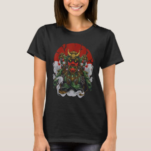 Camiseta Samurai Armor Samurai Japonês Cultura Samurai
