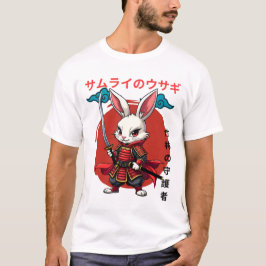 Camiseta Samurai Bunny - The Warrior of the Rising Sun