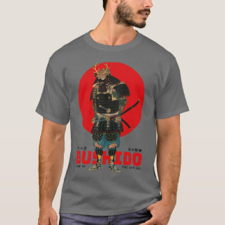 Camiseta Samurai BUSHIDO Guerreiro Japonês