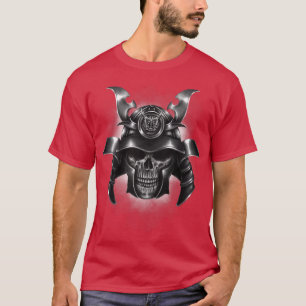 Camiseta Samurai Bushido Japão Guerreiro Japonês Retro Art 
