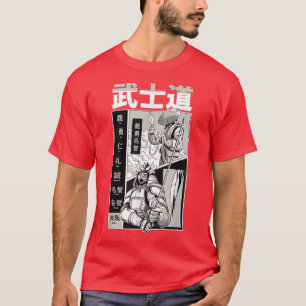 Camiseta Samurai Bushido Warriors Japonês