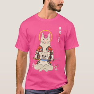 Camiseta Samurai Cat