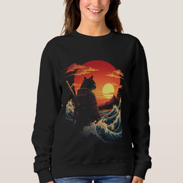 Camiseta Samurai Cat 1 (Frente)