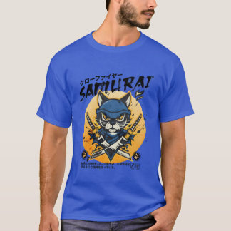 Camiseta Samurai Cat Ninja Cat Cat Assassin Warrior Cat Sex