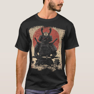 Camiseta Samurai Cat Warrior Art Lovers