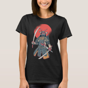 Camiseta Samurai com samurai japonês e samurai bushido