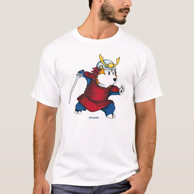 Camiseta Samurai de Akita (Frente)