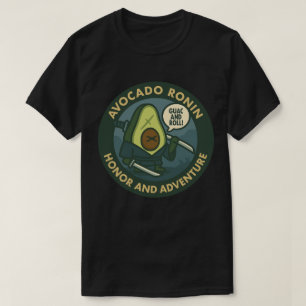 Camiseta Samurai de Guac e Roll Gráfico de Abacate