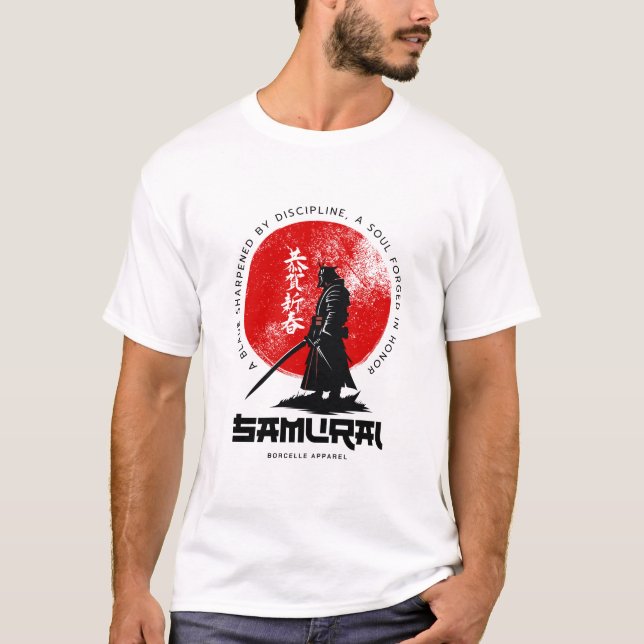 Camiseta Samurai Discipline Warrior Tee (Frente)