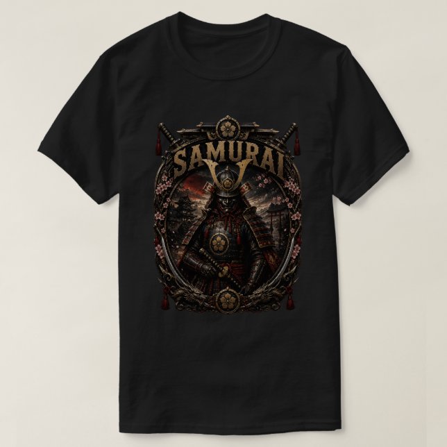 Camiseta Samurai Elite Guerreiro (Frente do Design)