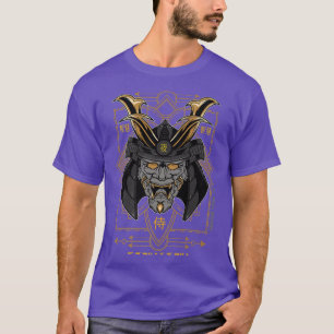 Camiseta Samurai Enfrenta Horror Resistência Assustadora Pa