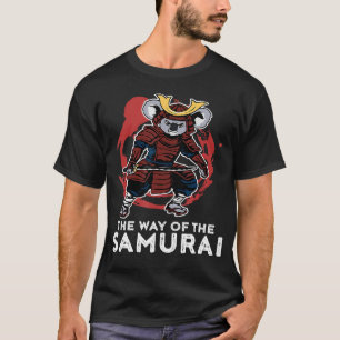 Camiseta Samurai Funny Samurai Koala Guerreiro Japão