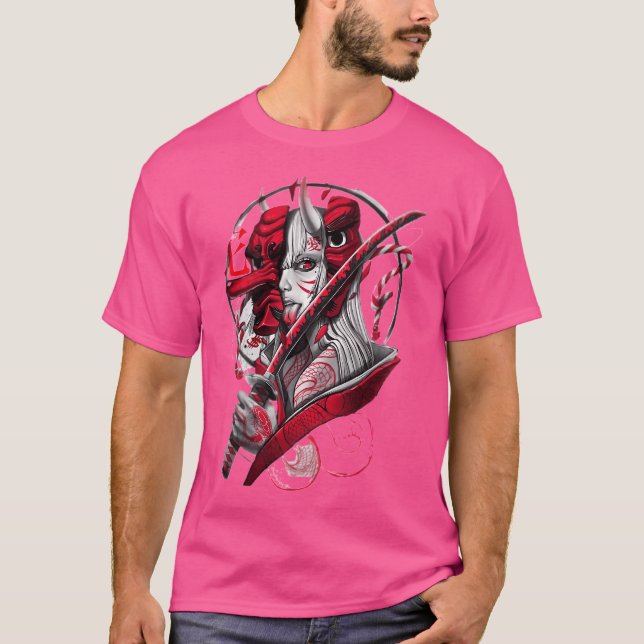 Camiseta Samurai Girl (Frente)