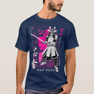 Camiseta Samurai guerreiro código bushido japonês espadarte
