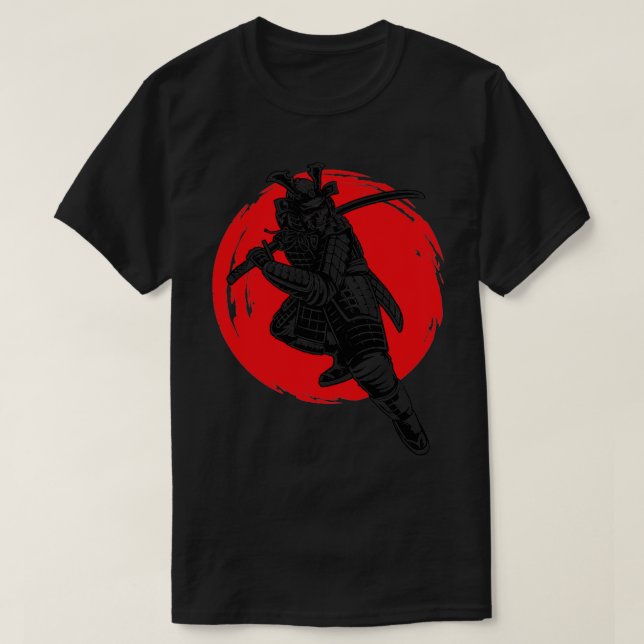 Camiseta Samurai - Guerreiro Japonês Bushido (Frente do Design)