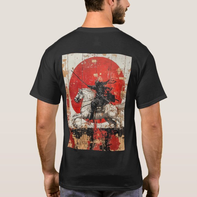 Camiseta Samurai Horseman (Verso)