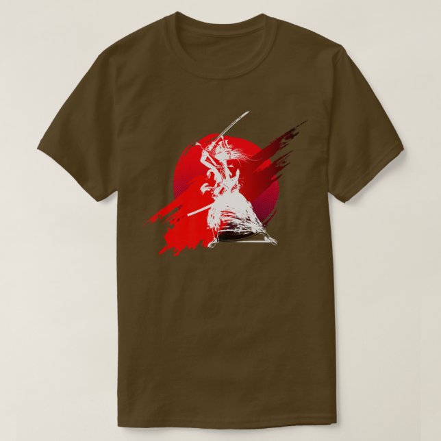 Camiseta Samurai I Japonês Fighter I Martial Arts Samurai (Frente do Design)