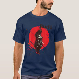 Camiseta Samurai Impressão de Arte Japonesa - Código Bush