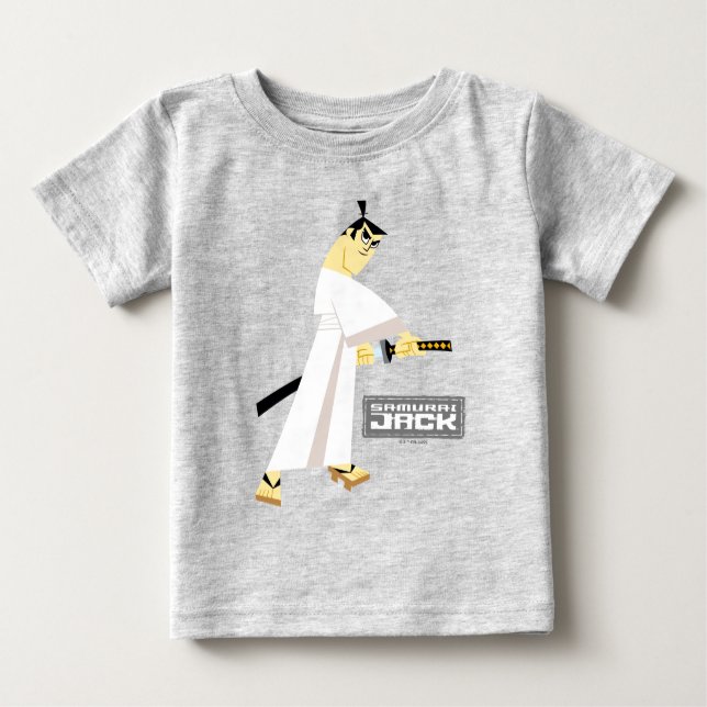 Camiseta Samurai Jack Drawing Sword (Frente)