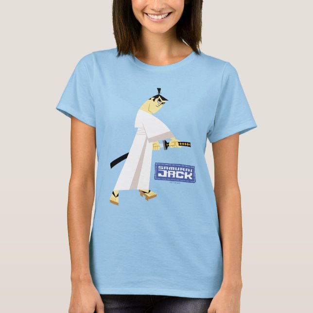 Camiseta Samurai Jack Drawing Sword (Frente)