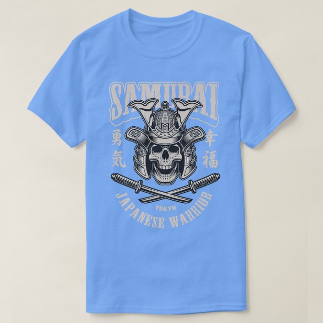 Camiseta Samurai Japanese Warrior  (Frente do Design)
