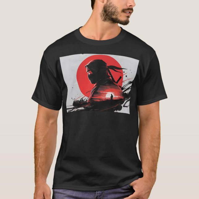 Camiseta Samurai,Japão,Ninja, (Frente)